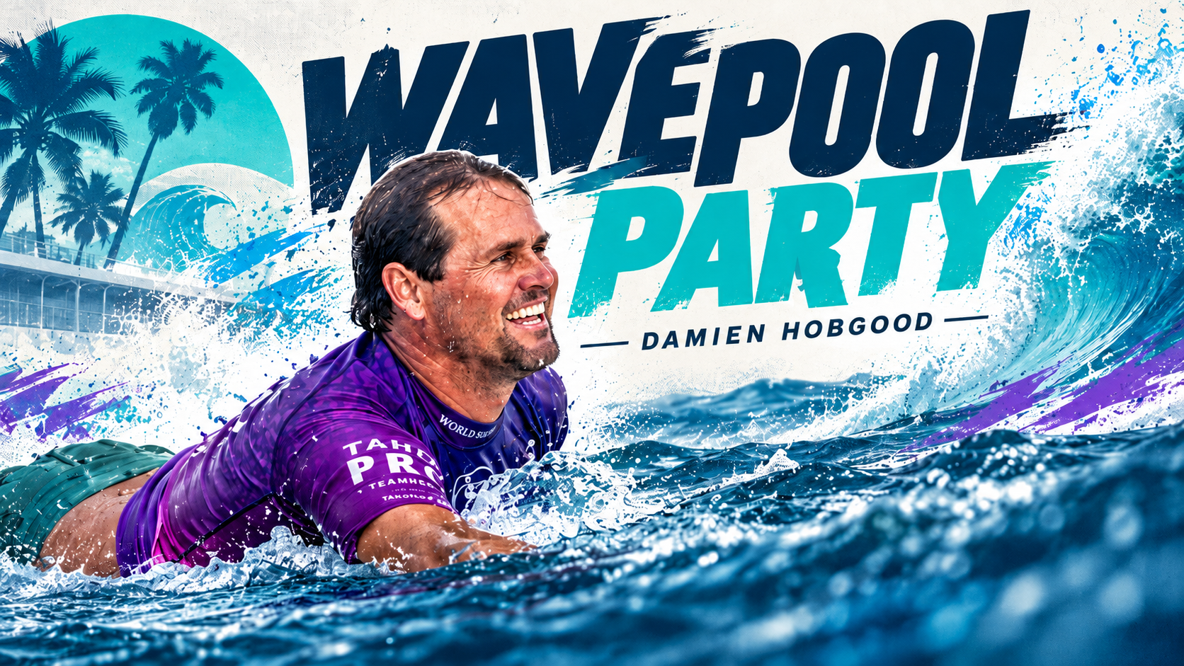 Damien Hobgood, WavePoolParty.com Head Pro